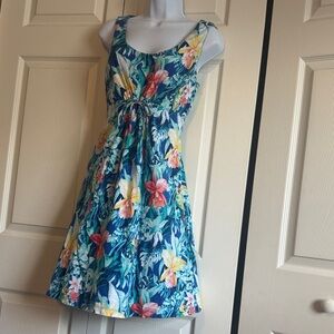 Tommy Bahama Blue Floral Sundress